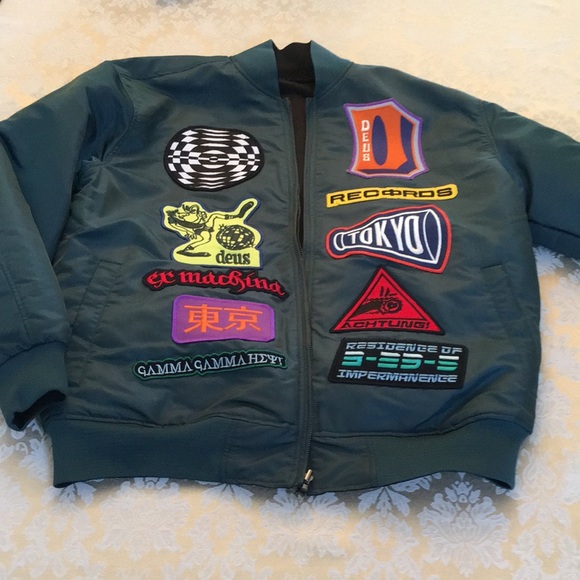 Deus ex Machina varsity style reversible nylon jacket - Picture 8 of 10